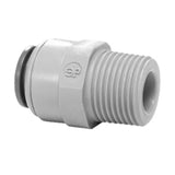 Straight Adaptor 3/8" Pushfit x 1/2" NPT Male PI011224S