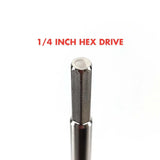 Premium Stainless Steel Drill Powered Mash Stirrer & Mixer - 1/4 Inch Hex Drive