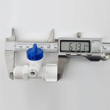 RO Filter System Diverter Valve duotight 6.35mm (1/4') + Male & Female Faucet Adapter