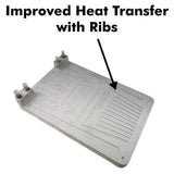 Kegland Cast Aluminium Cold Plate - Two Circuit/Lines