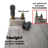 Kegland Cast Aluminium Cold Plate - Two Circuit/Lines