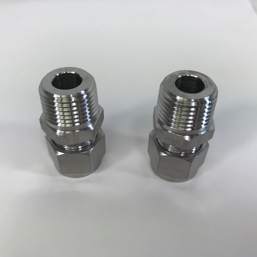 Compression fittings for Robobrew chiller