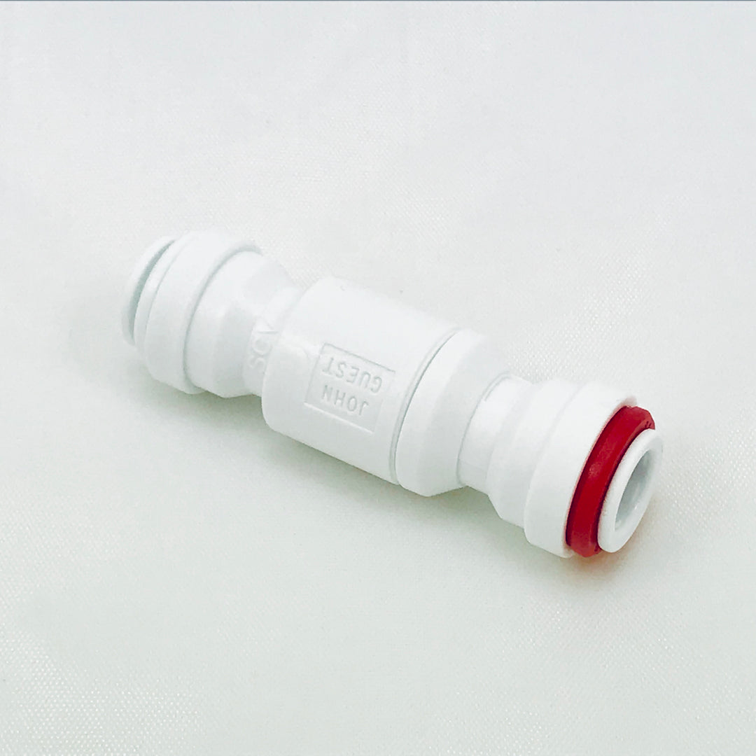 John guest 3/8 check valve BrewKegTap