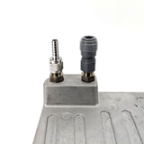 Kegland Cast Aluminium Cold Plate - Two Circuit/Lines