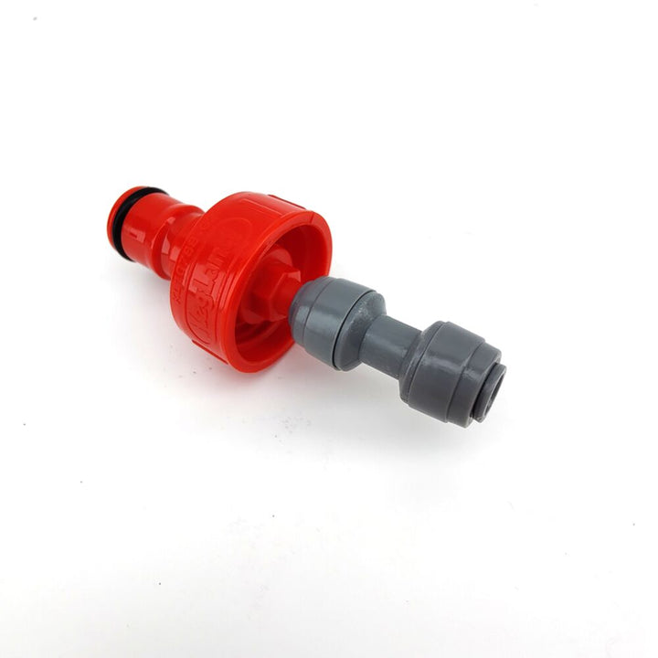 YELLOW Ball Lock Plastic Carbonation Cap x 6.35mm duotight BrewKegTap